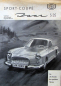 Preview: Glas Isar Sport-Coupe Modelprogram 1959 Carbrochure (7393)